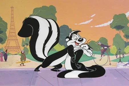 Inspiration reference — Chuck Jones animation study and composition